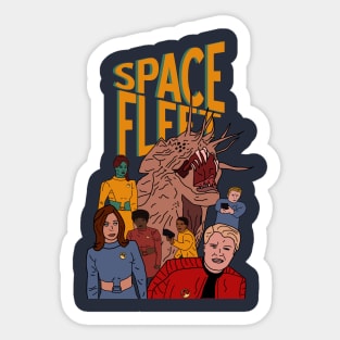 Space Fleet - U.S.S. Callister Sticker